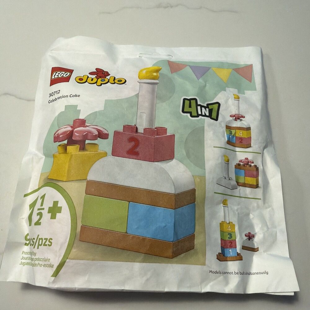 LEGO DUPLO My First Celebration Cake 30712 NEW SEALED